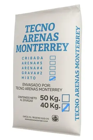 Costal de Arena Mixta para banquetas